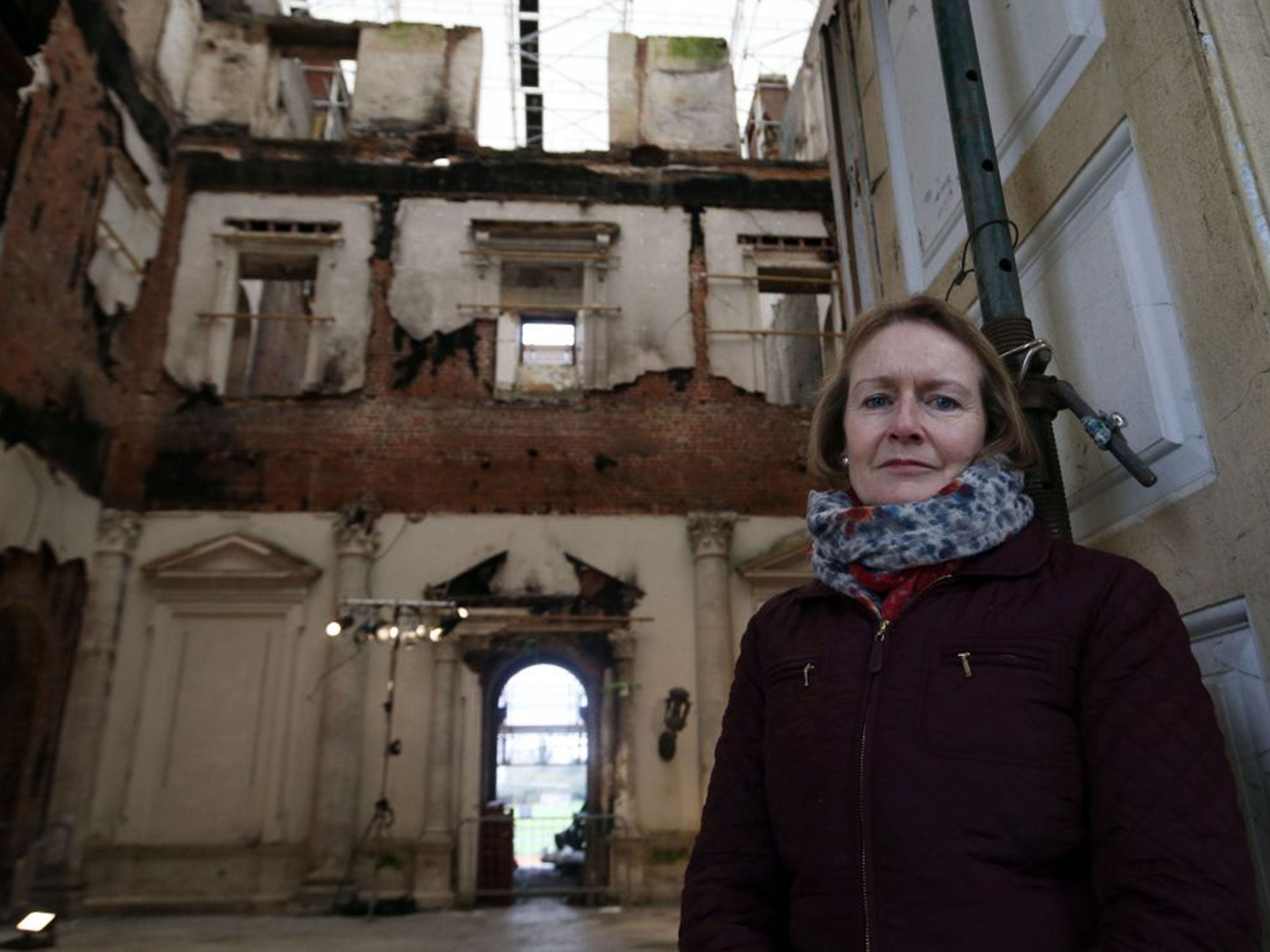 Dame Helen Ghosh, director general of the National Trust, at Clandon Park