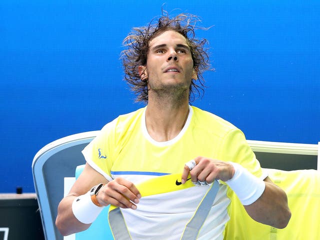 Rafael Nadal was knocked out of the Australian Open by Fernando Verdasco
