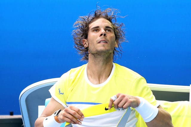 Rafael Nadal was knocked out of the Australian Open by Fernando Verdasco