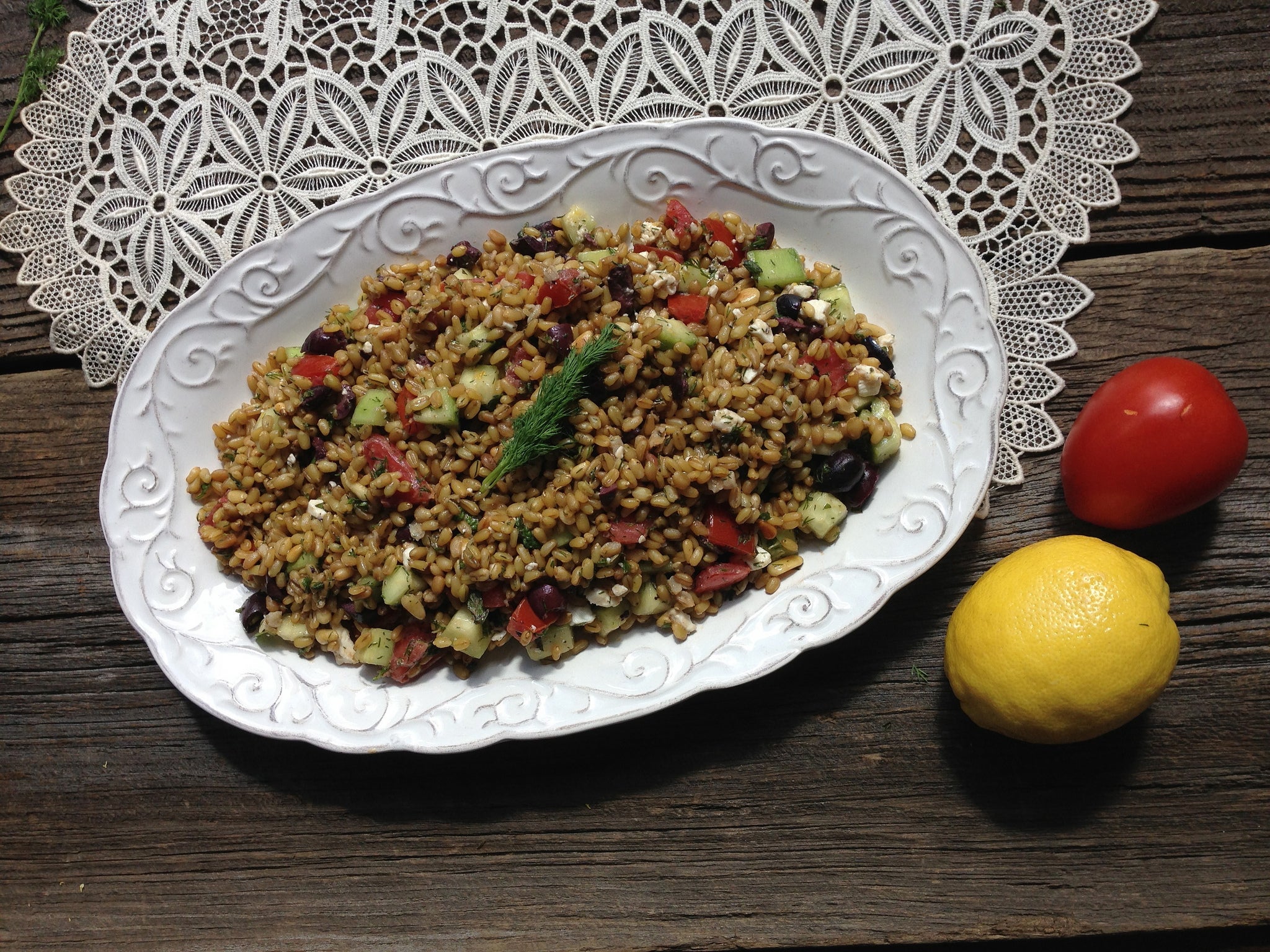 You can use freekeh in healthy salads, wraps and soups - as well as many other dishes