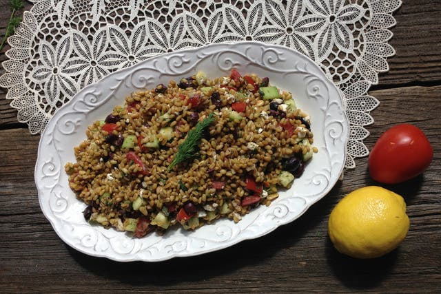 You can use freekeh in healthy salads, wraps and soups  - as well as many other dishes
