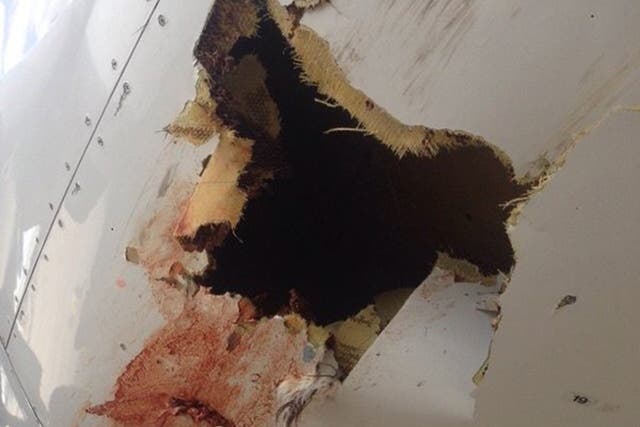The hole in the plane