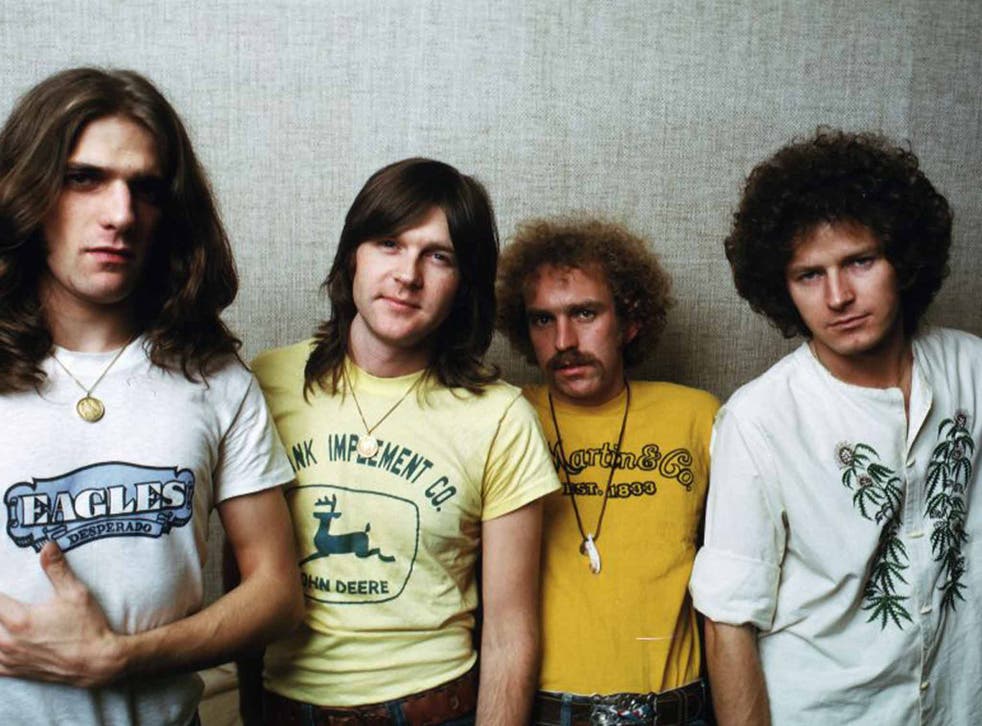 Eagles - Glenn Frey, Randy Meisner, Bernie Leadon and Don Henley - 1973