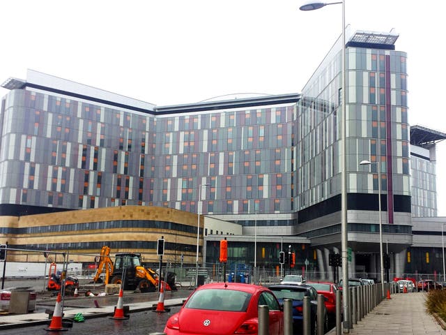 The Queen Elizabeth University Hospital in Glasgow opened in April 2015