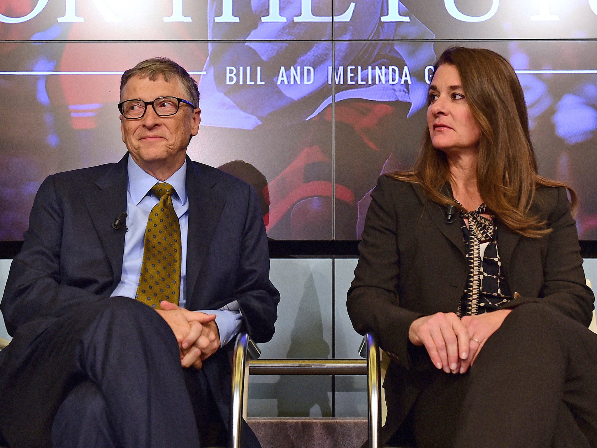 Bill and Melinda Gates' foundation is accused of promoting private healthcare concerns (Getty)