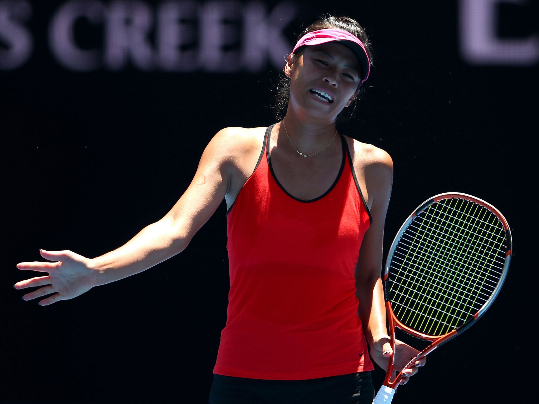 Su-Wei Hsieh was unable to cope with Serena Williams' consistency and power