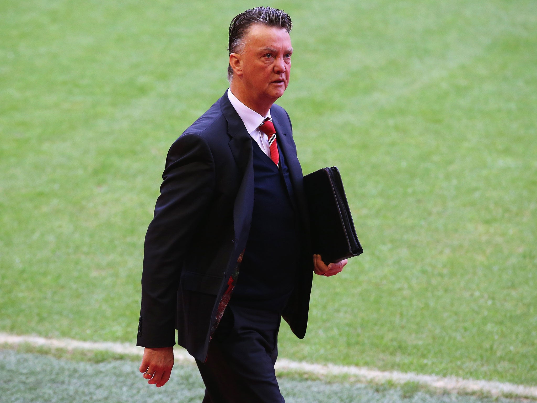 Louis van Gaal is believed to be considering his future as Manchester United manager