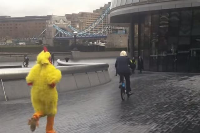 Labour has something of a track record with chicken suits