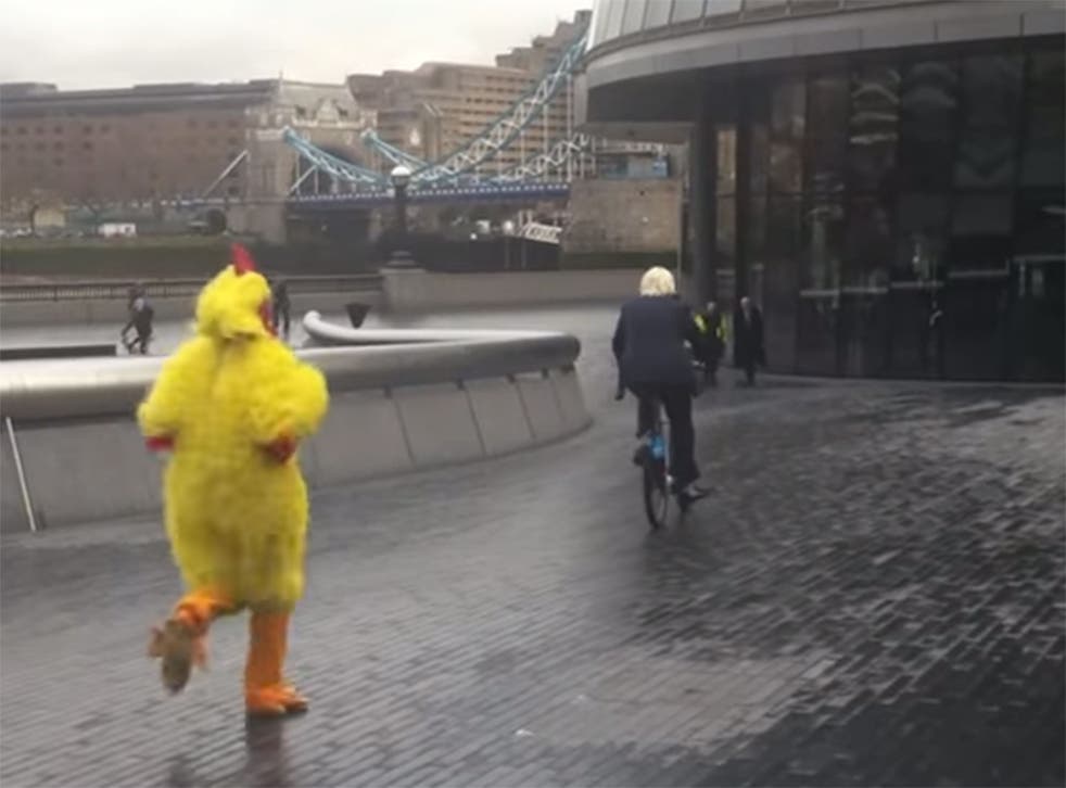 Labour has something of a track record with chicken suits