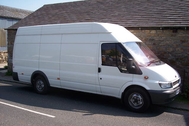 White van drivers were seen as the second worst drivers in the survey