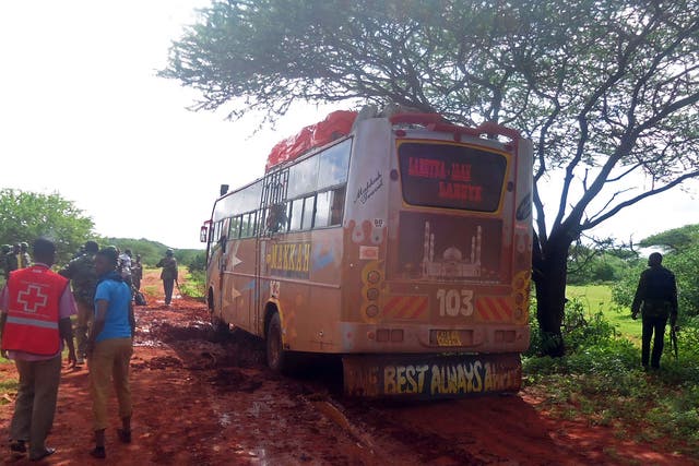 A previous attack on a bus near Mandera saw al-Shabaab militants kill 28 passengers in November 2014