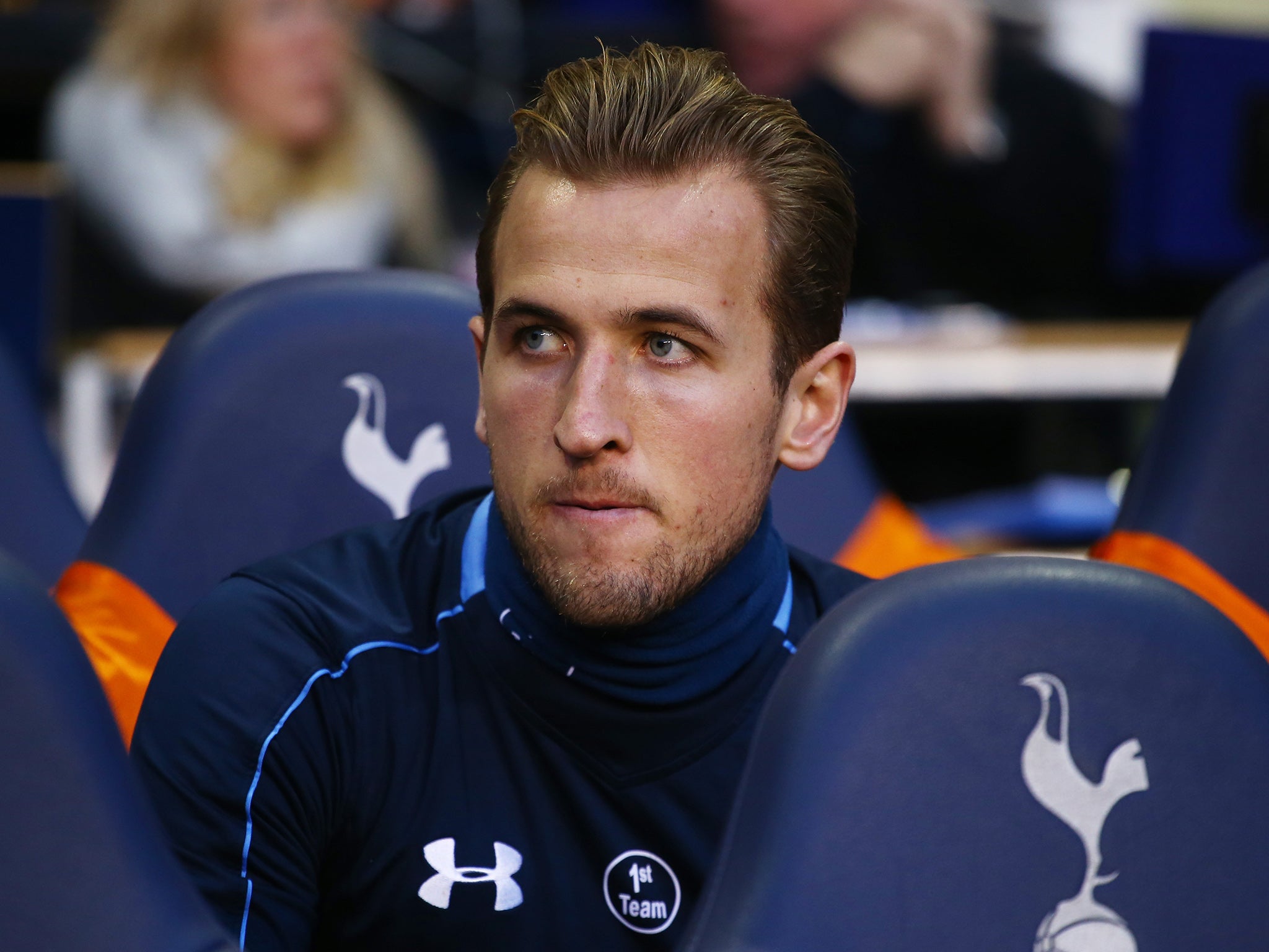 Harry Kane is named among the substitutes for tonight's replay