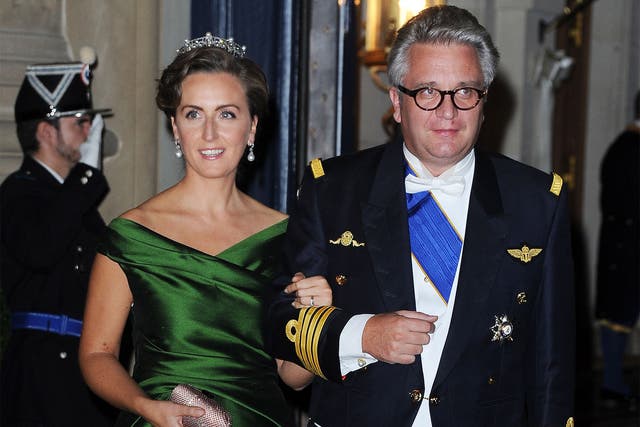 Prince Laurent, seen as the black sheep of Belgian royalty, with his British-born wife Claire