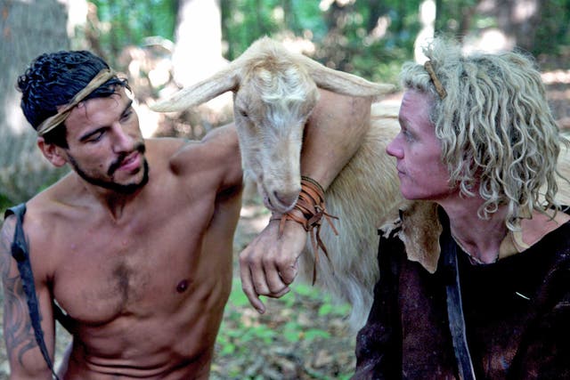 Back to nature: contestants re-create the Stone Age in ‘10,000 BC: Two Tribes’