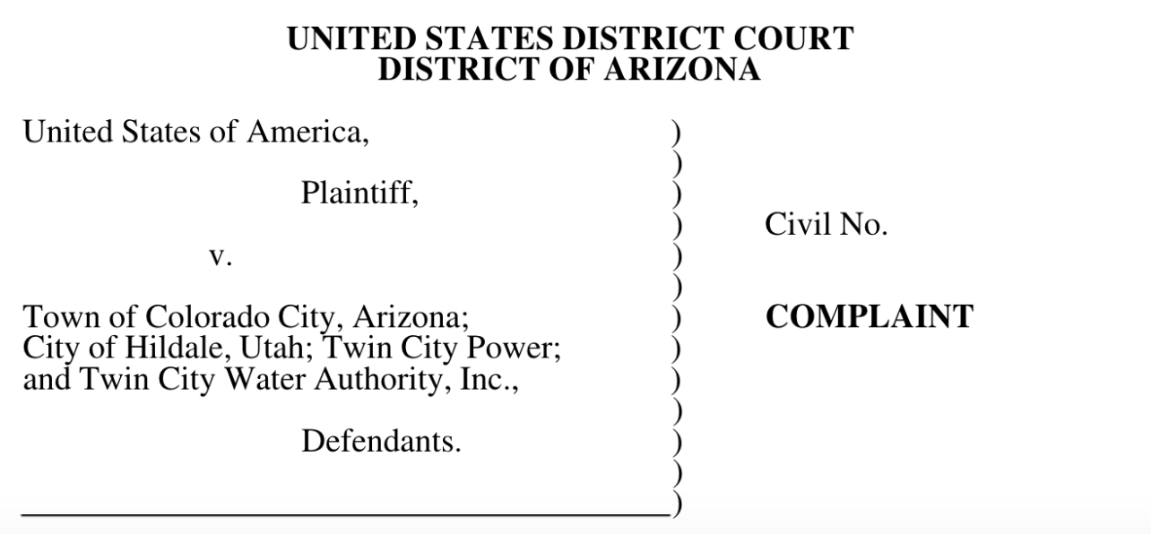 The lawsuit against the two towns was first filed in 2012