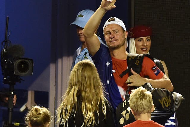Lleyton Hewitt on his final appearance at the Australian Open