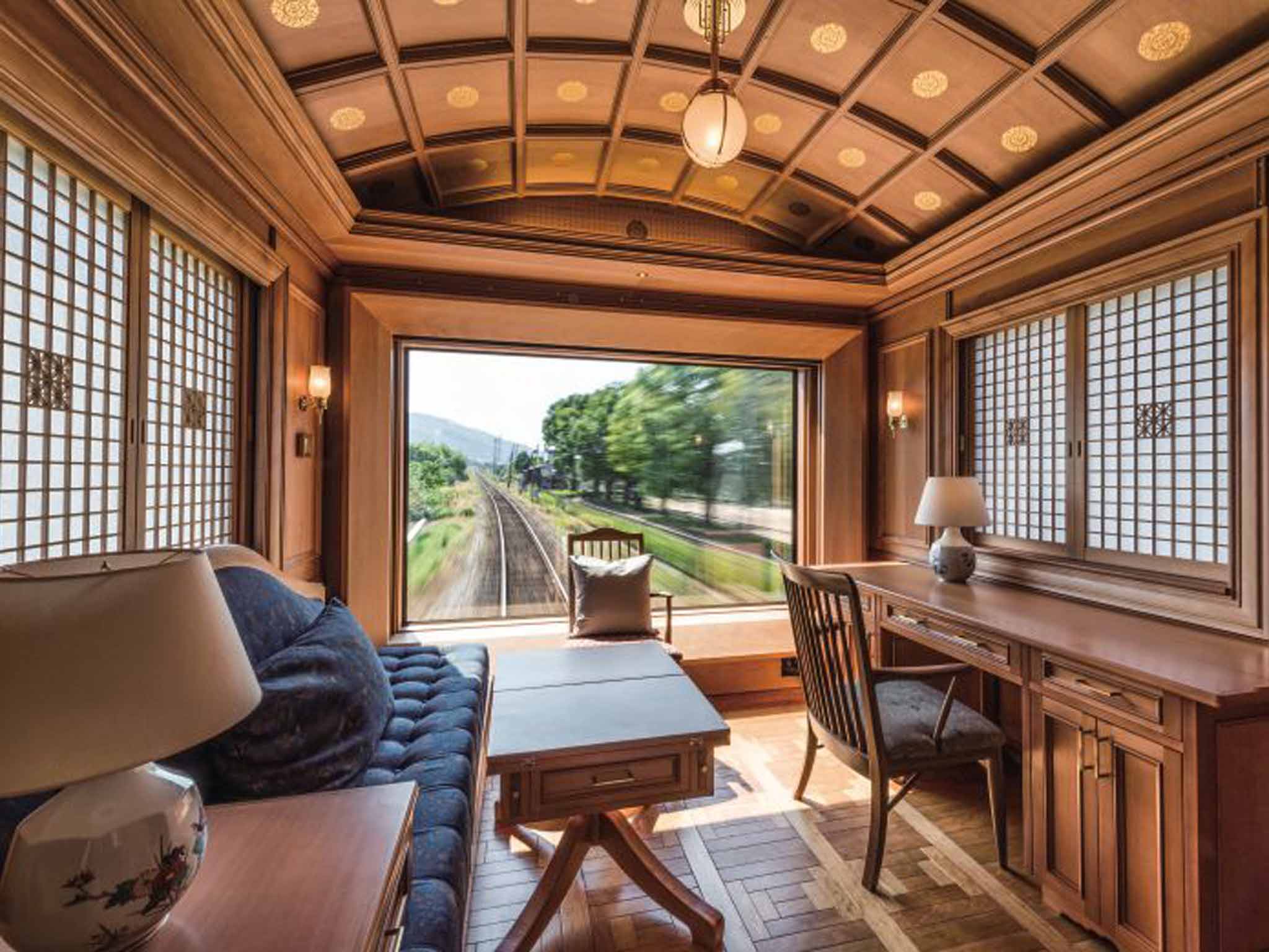 The luxurious train