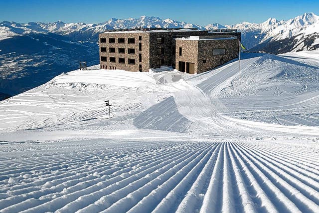 Into the groove: you can go from sleeping to skiing in minutes at Hotel Chetzeron
