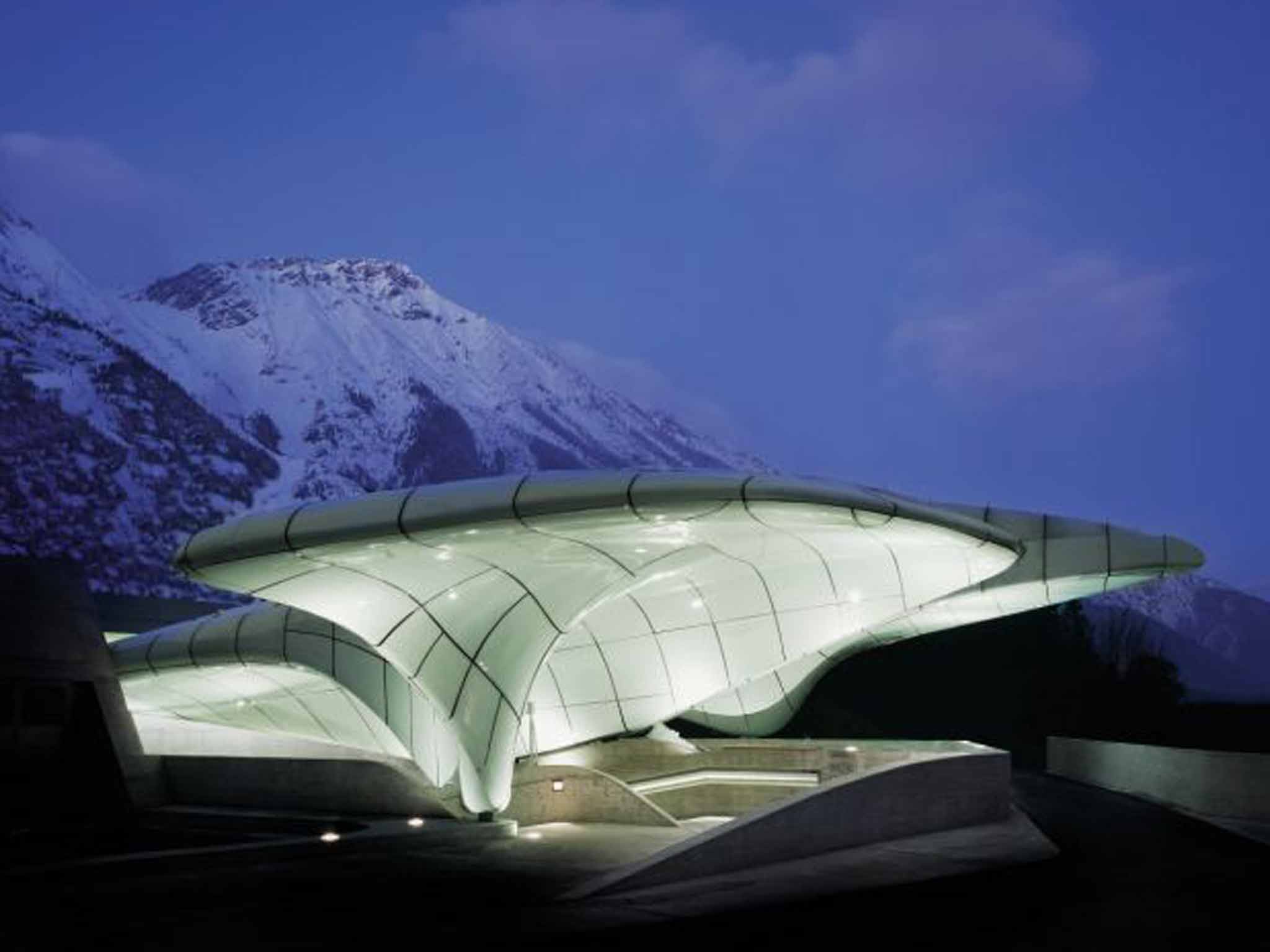 As bold as ice: the Zaha Hadid designed Nordpark Cable Railway