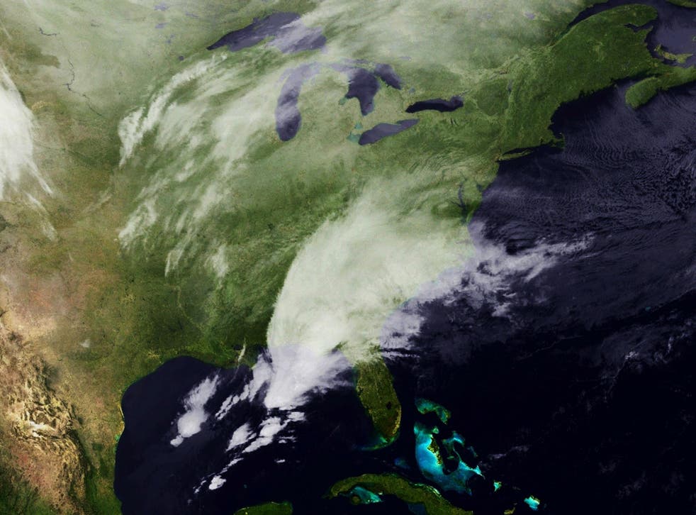 Reports say Americans are bracing themselves for one of the worst storms in recent memory