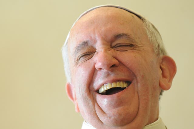 Fatherly advice: Pope Francis recognises that all humans are flawed
