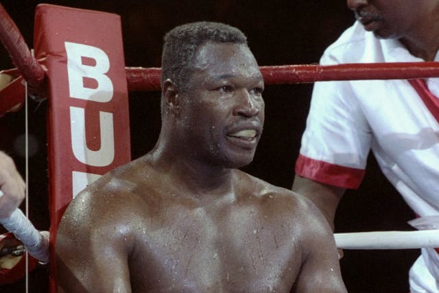 Former heavyweight champion of the world Larry Holmes