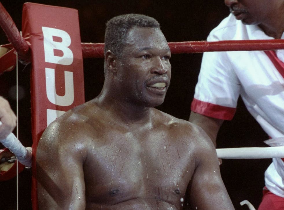 Former heavyweight champion of the world Larry Holmes