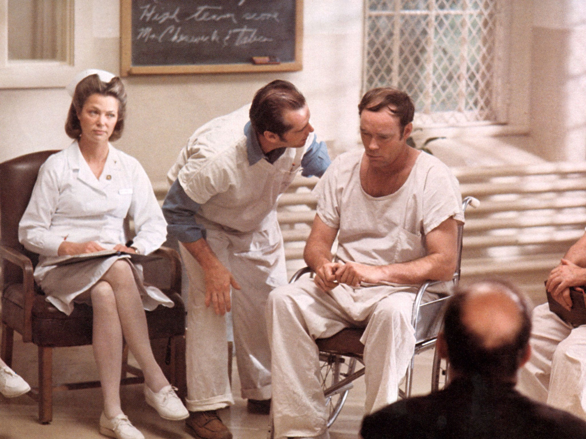 Fletcher with Jack Nicholson and Ted Markland in One Flew Over the Cuckoo’s Nest