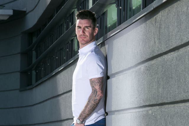 Brighton & Hove Albion new boy Liam Ridgewell at the club’s training complex in Lancing