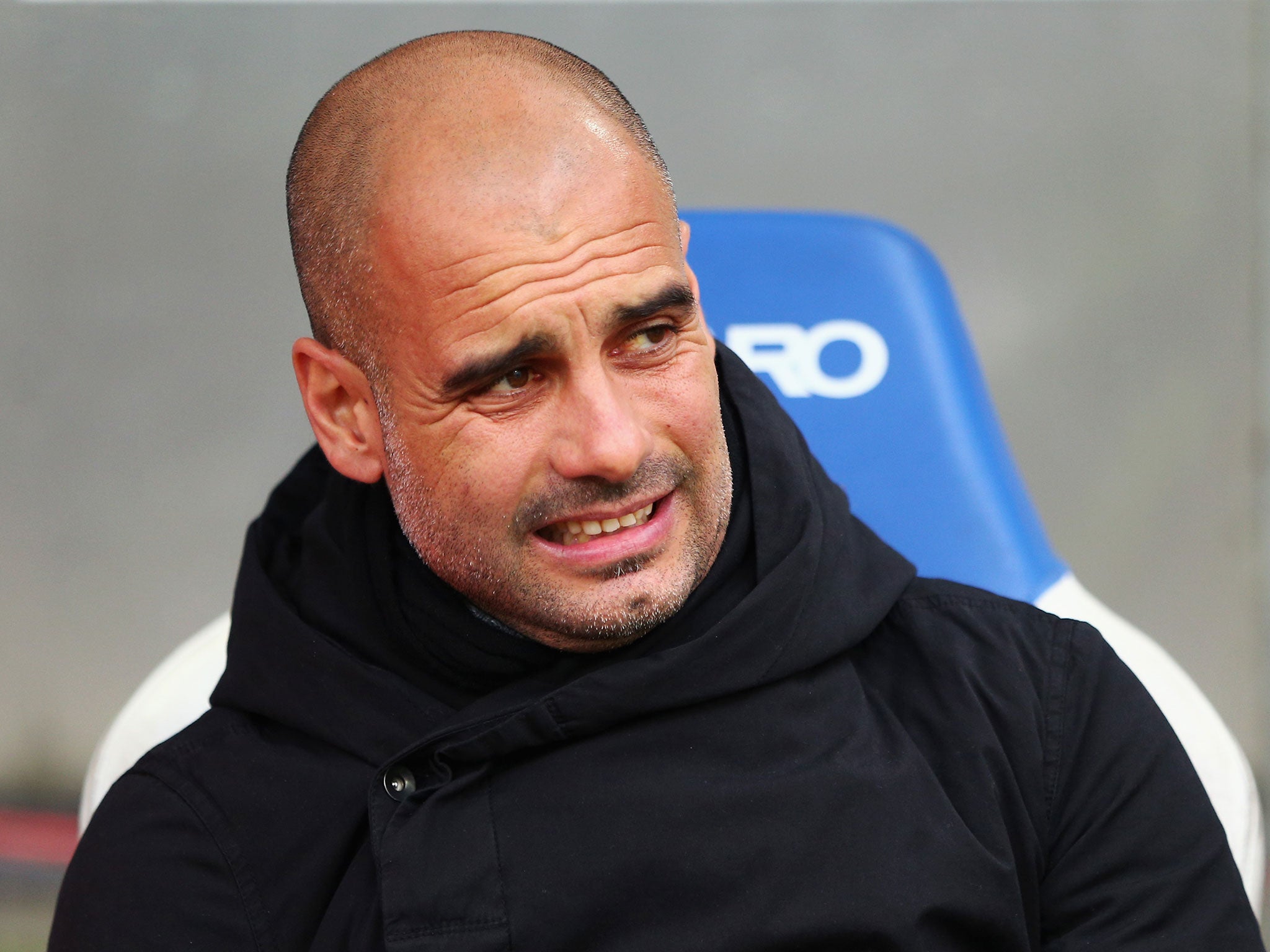 Pep Guardiola was reported to have met with Manchester United last week