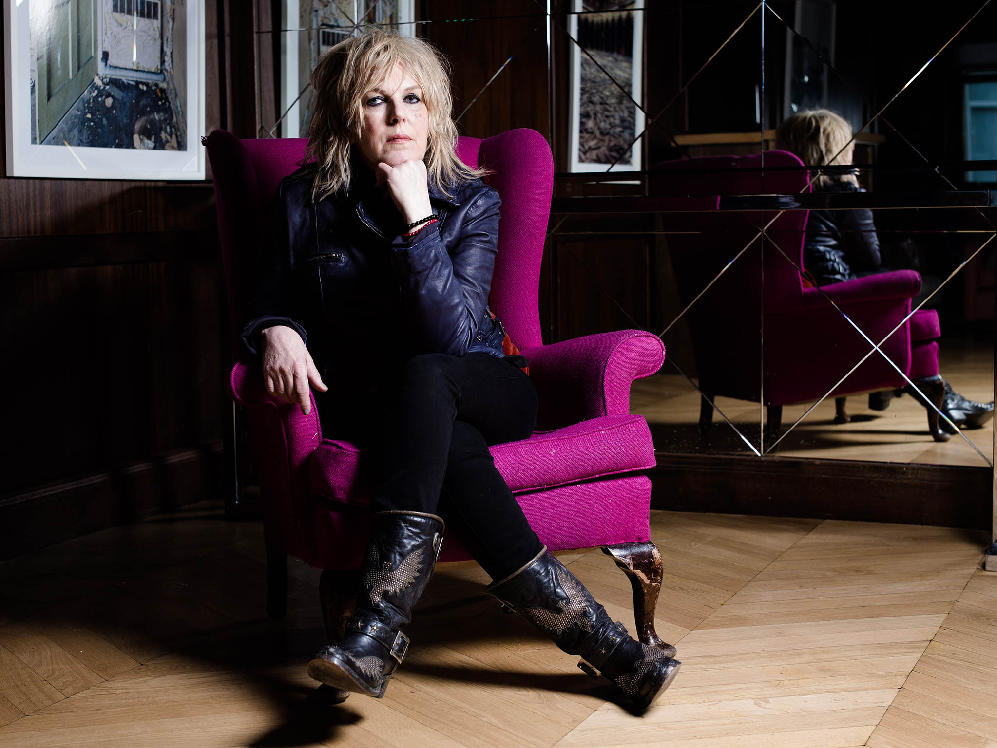 Lucinda Williams, American rock, folk, blues, and country music singer and songwriter.