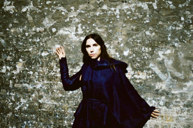 PJ Harvey recorded the album as part of an exhibition at London's Somerset House