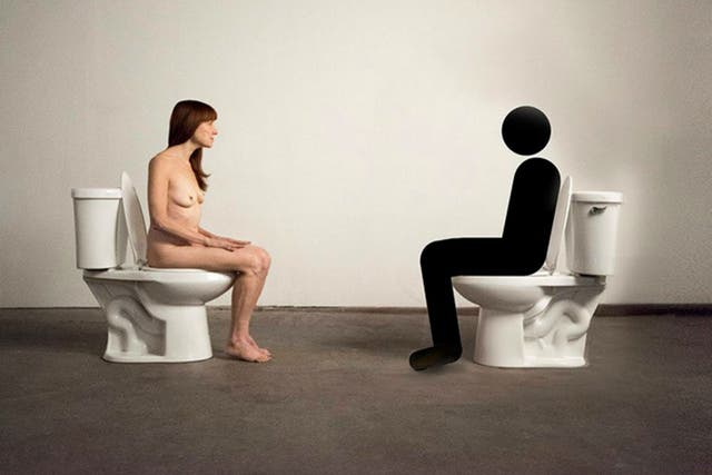 Lisa Levy will 'do a Marina Abramovic' only sit on a toilet instead of a chair