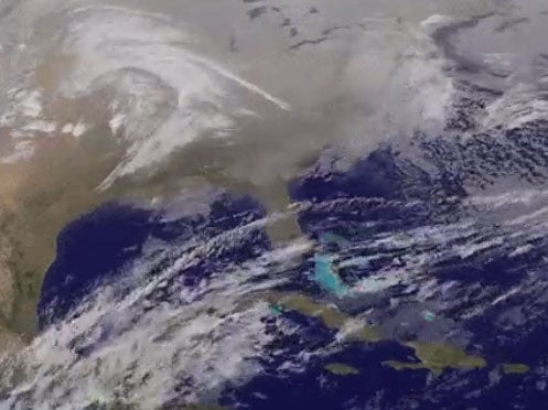 Satellites see large winter storm headed for Eastern US Nasa