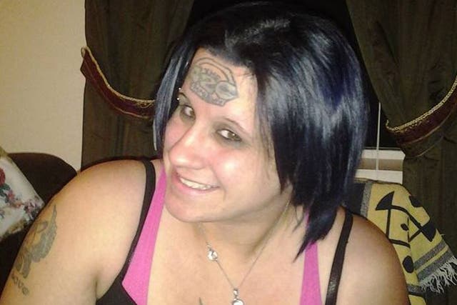 Tabitha West got the facial tattoo when she was "young and dumb"