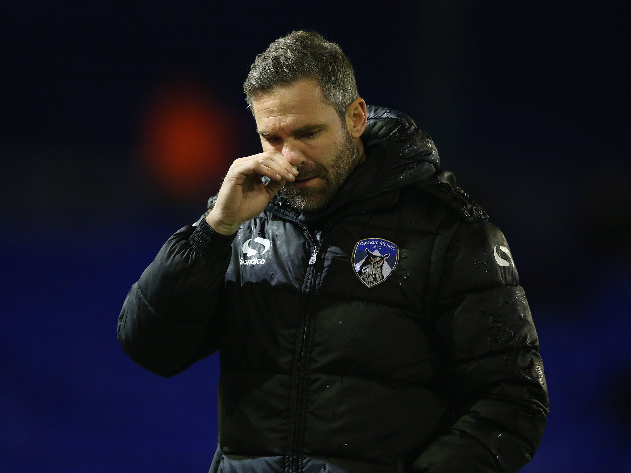 David Dunn was sacked on 12 January