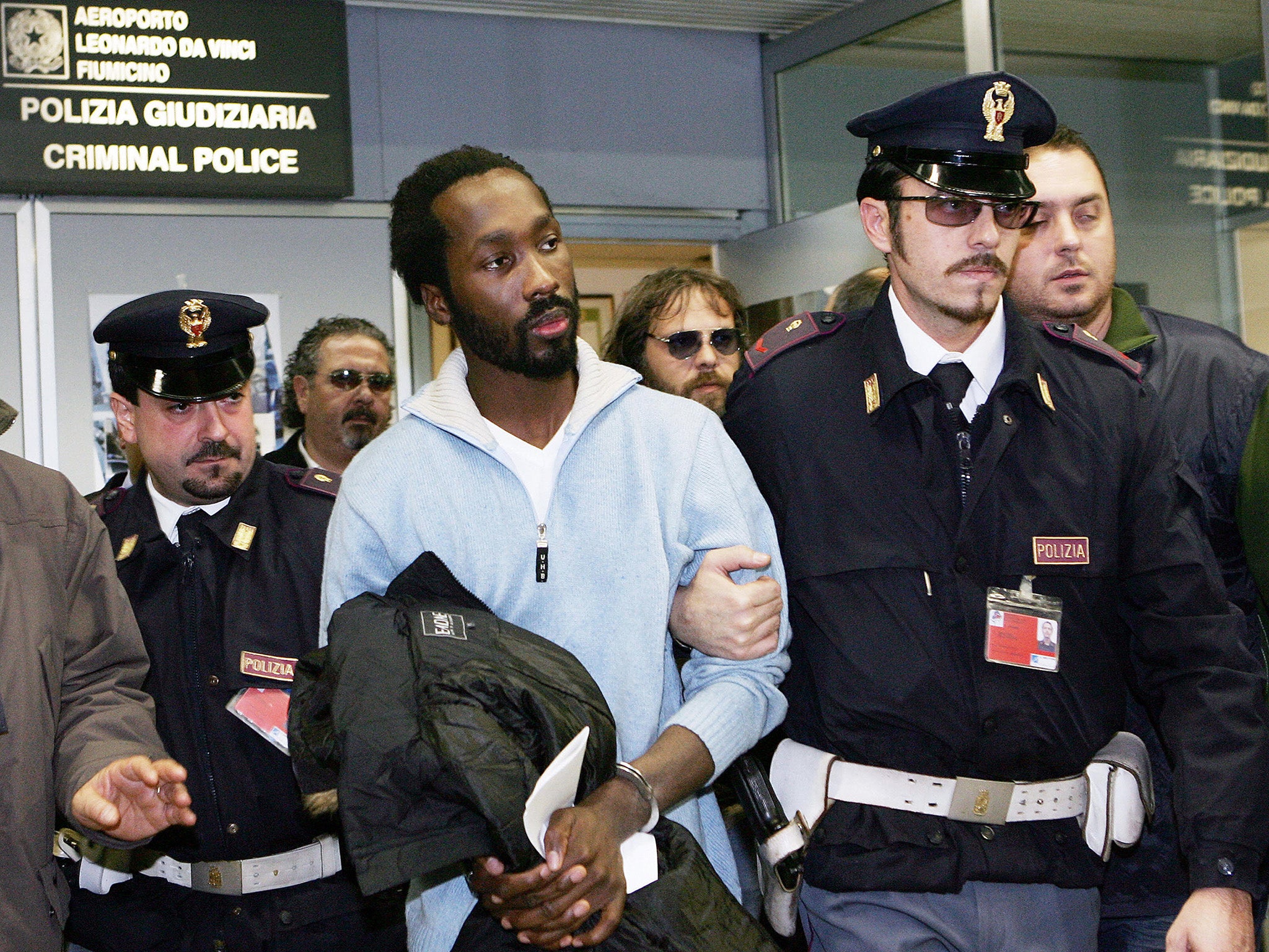 Rudy Guede was convicted of Meredith Kercher's murder in 2008