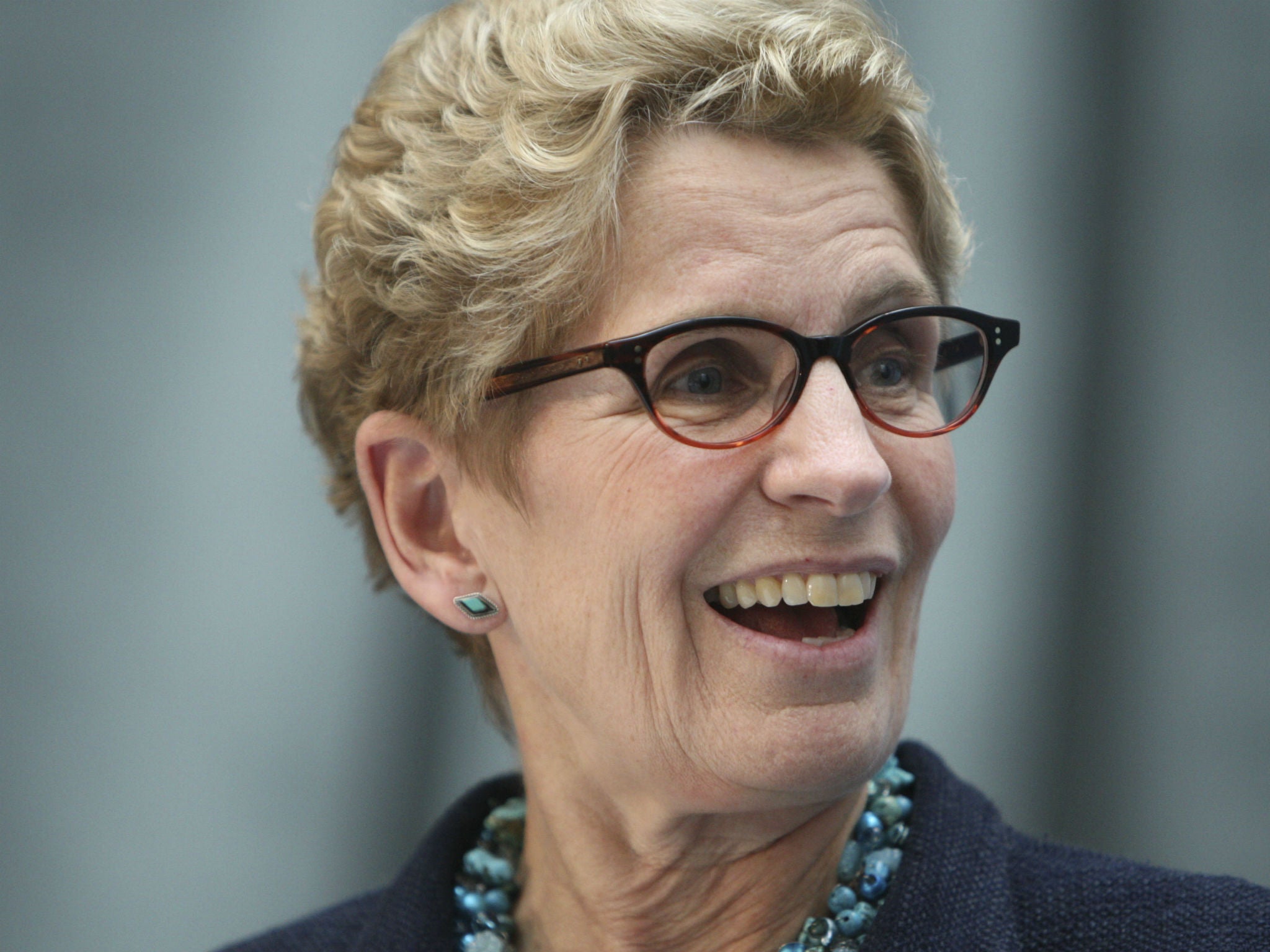 Kathleen Wynne says the men-only policy has 'got to change'