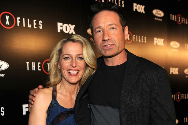 Gillian Anderson said she was first offered half the pay of co-star David Duchovny