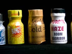 Poppers will not be banned despite legal highs crackdown, Government says