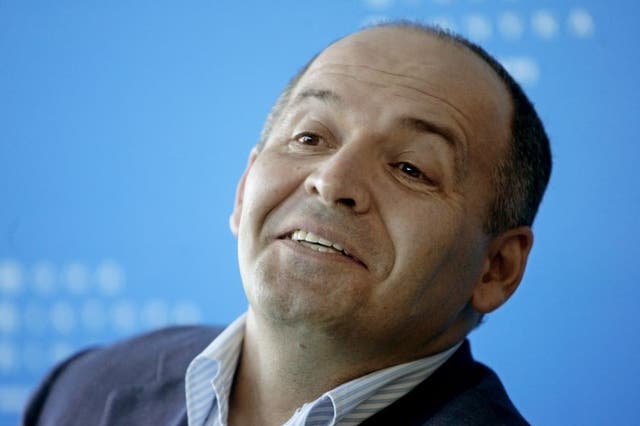 Viktor Pinchuk, Ukrainian tycoon and philanthropist speaks at a news conference in Kiev, Ukraine,