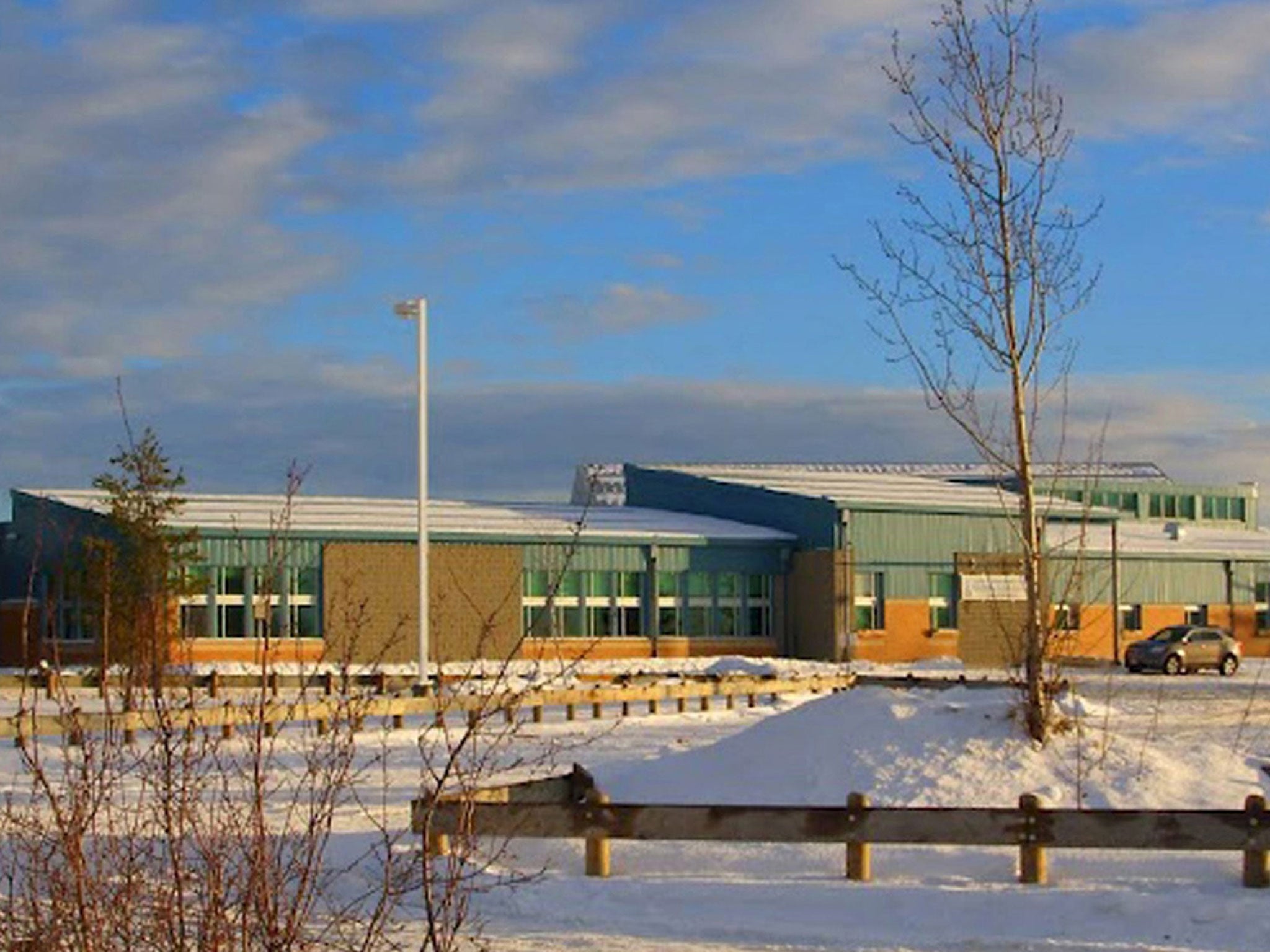 The Dene high school campus of the La Loche Community School
