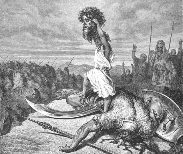 David and Goliath, by Gustave Doré