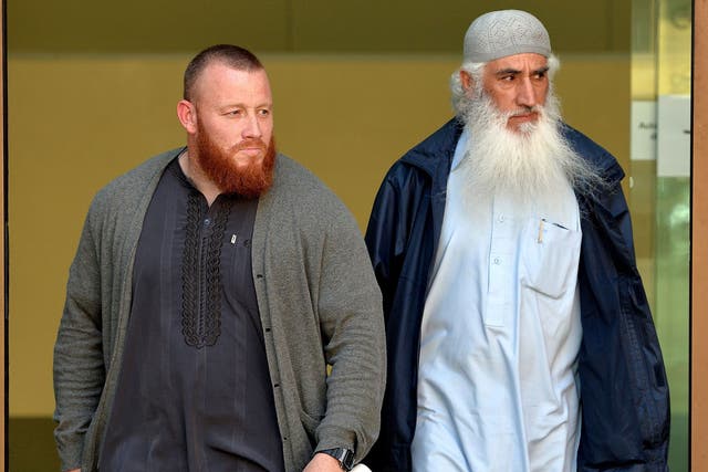 <p>Ibrahim Anderson, left, was jailed for inviting support for Isis in 2016</p>