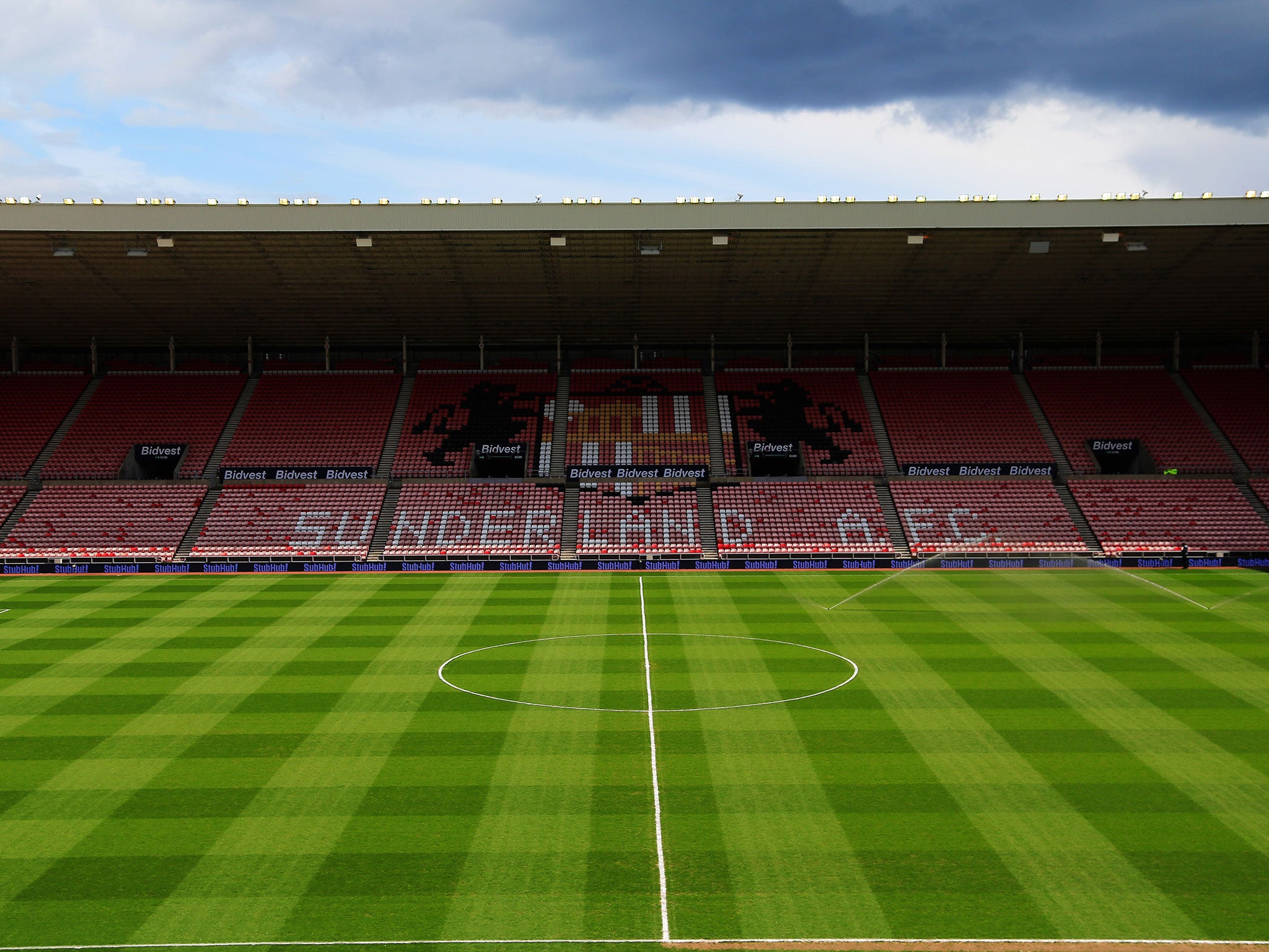 A view of Sunderland's Stadium of Light