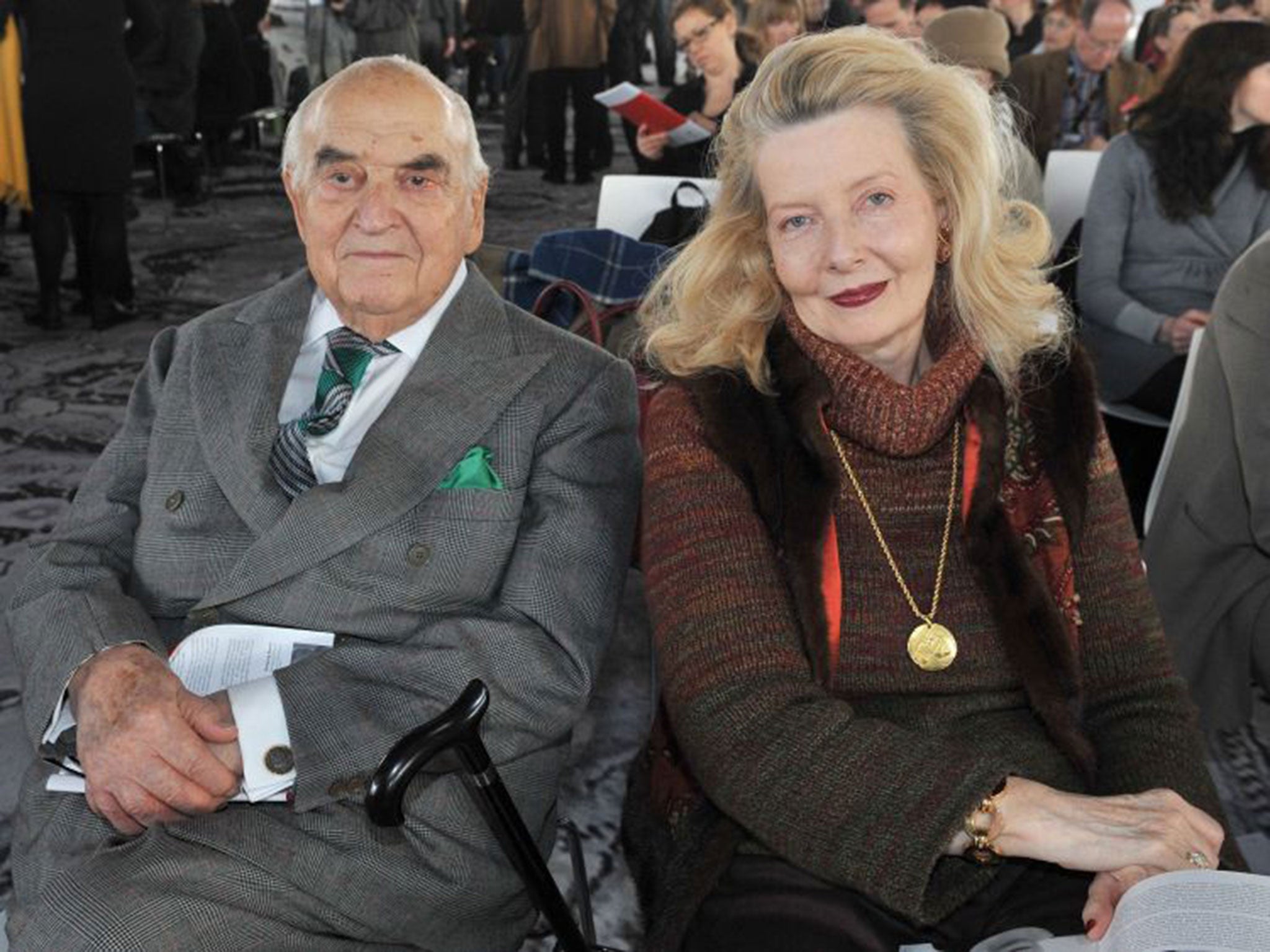 The obituaries of Lord Weidenfeld, pictured with his wife Annabelle, focused as much on his love affairs, as on his philanthropic and literary achievements
