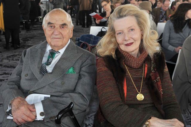 The obituaries of Lord Weidenfeld, pictured with his wife Annabelle, focused as much on his love affairs, as on his philanthropic and literary achievements