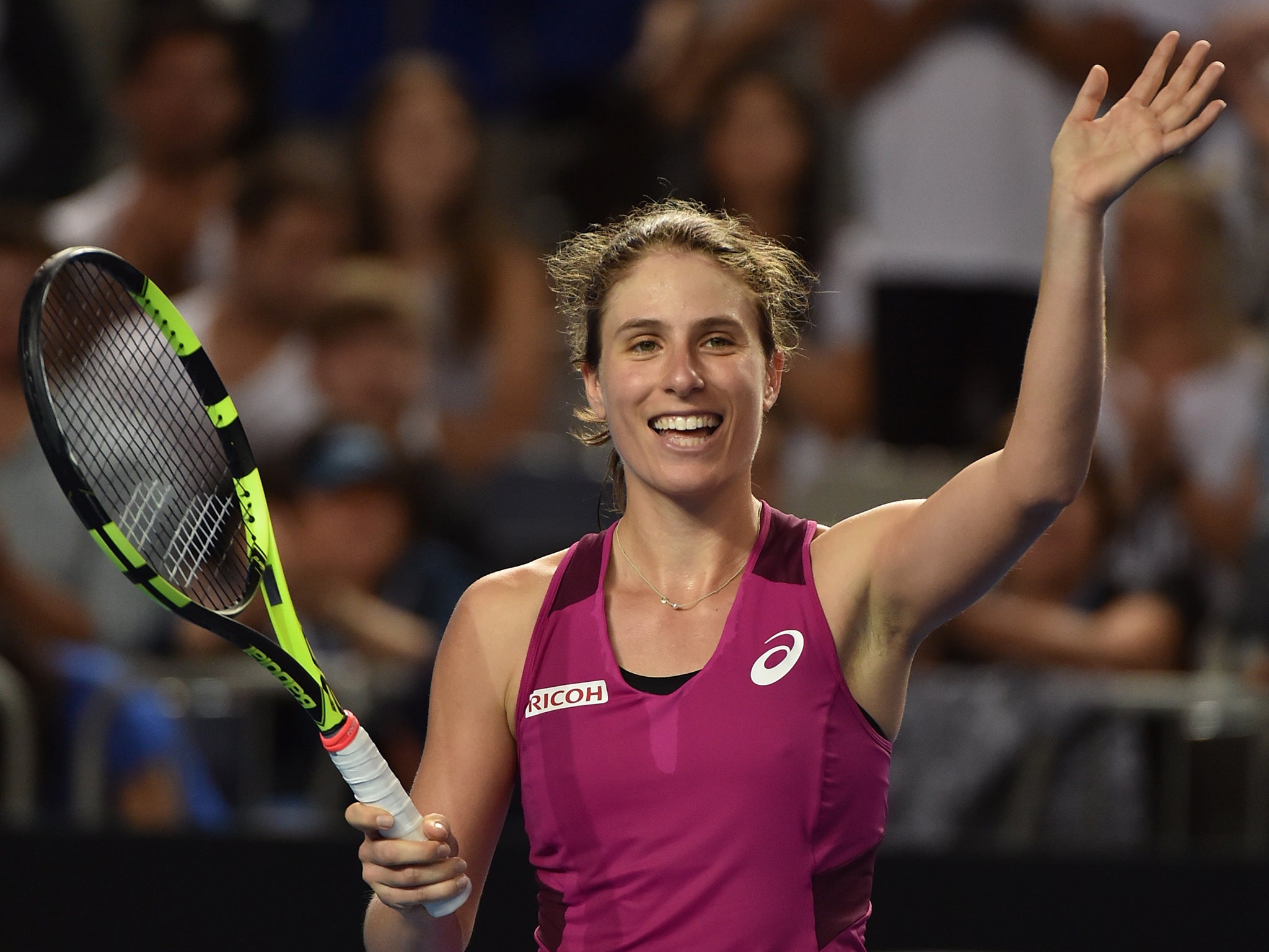 Johanna Konta will be looking to reach her first ever Grand Slam final