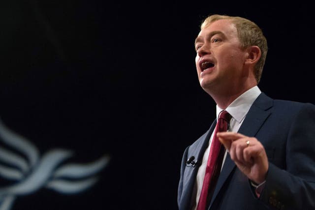 Tim Farron hopes to ‘reshape British politics’