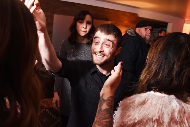 Daniel Radcliffe at the 'Swiss Army Man' film premiere after party, Sundance Film Festival in Utah